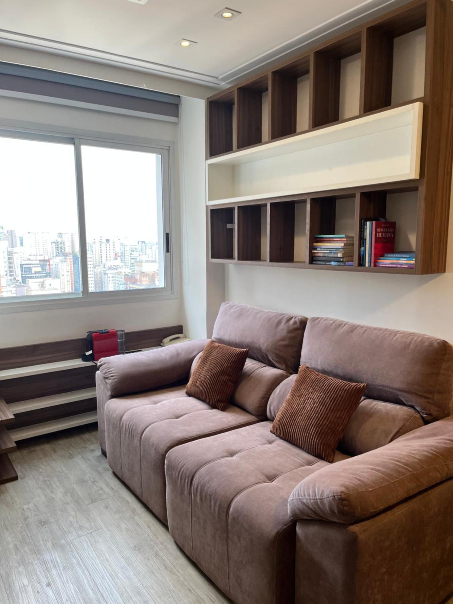 Flat Particular Reformado No Internacional Plaza Jardins Aparthotel São Paulo